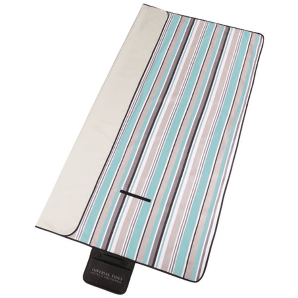 Oversized Striped Picnic and Beach Blanket Thumbnail
